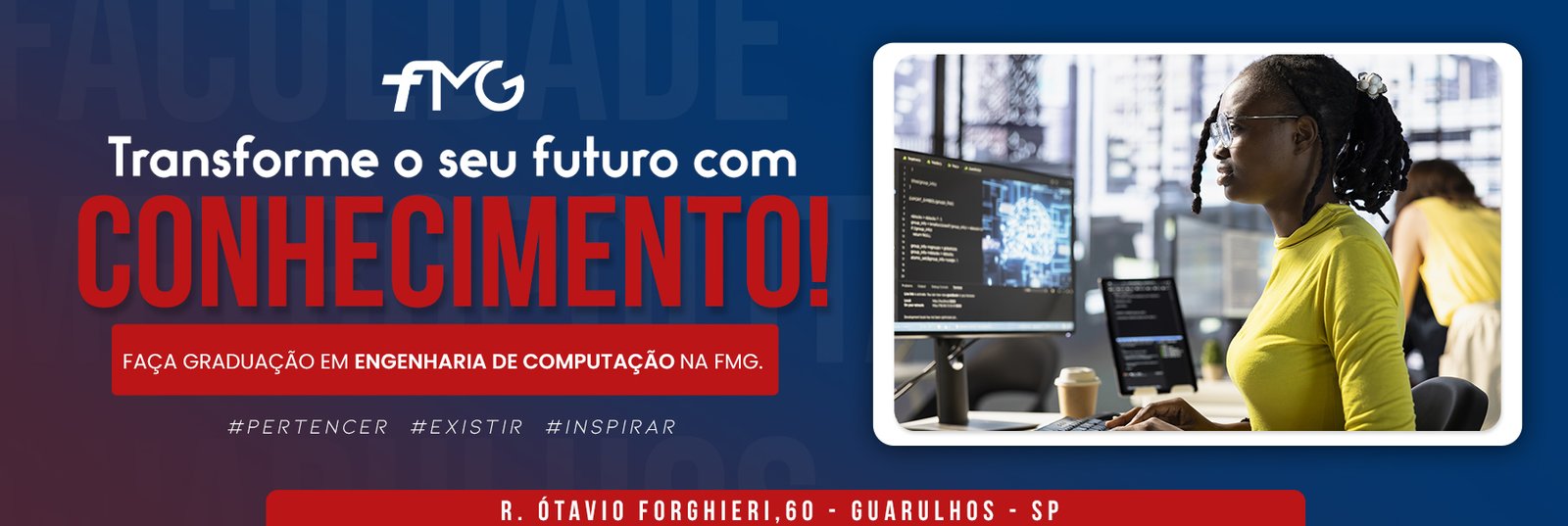 Faça graduação em Engenharia da Computação na FMG
