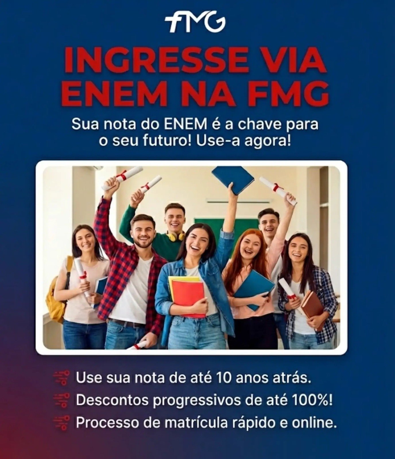 Forma de ingresso enem